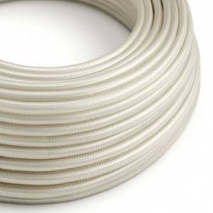 Okrogel tekstilen električen kabel RM00 - slonovina
