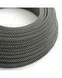 Okrogel tekstilen električen kabel, 3D efekt, Stars RT41