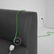 Podaljševalni kabel za napajanje (2P 10A) limeta zelen rejon RM18 - Made in Italy