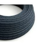 Okrogel tekstilen električen kabel, bombaž - Blue Mirage RX10