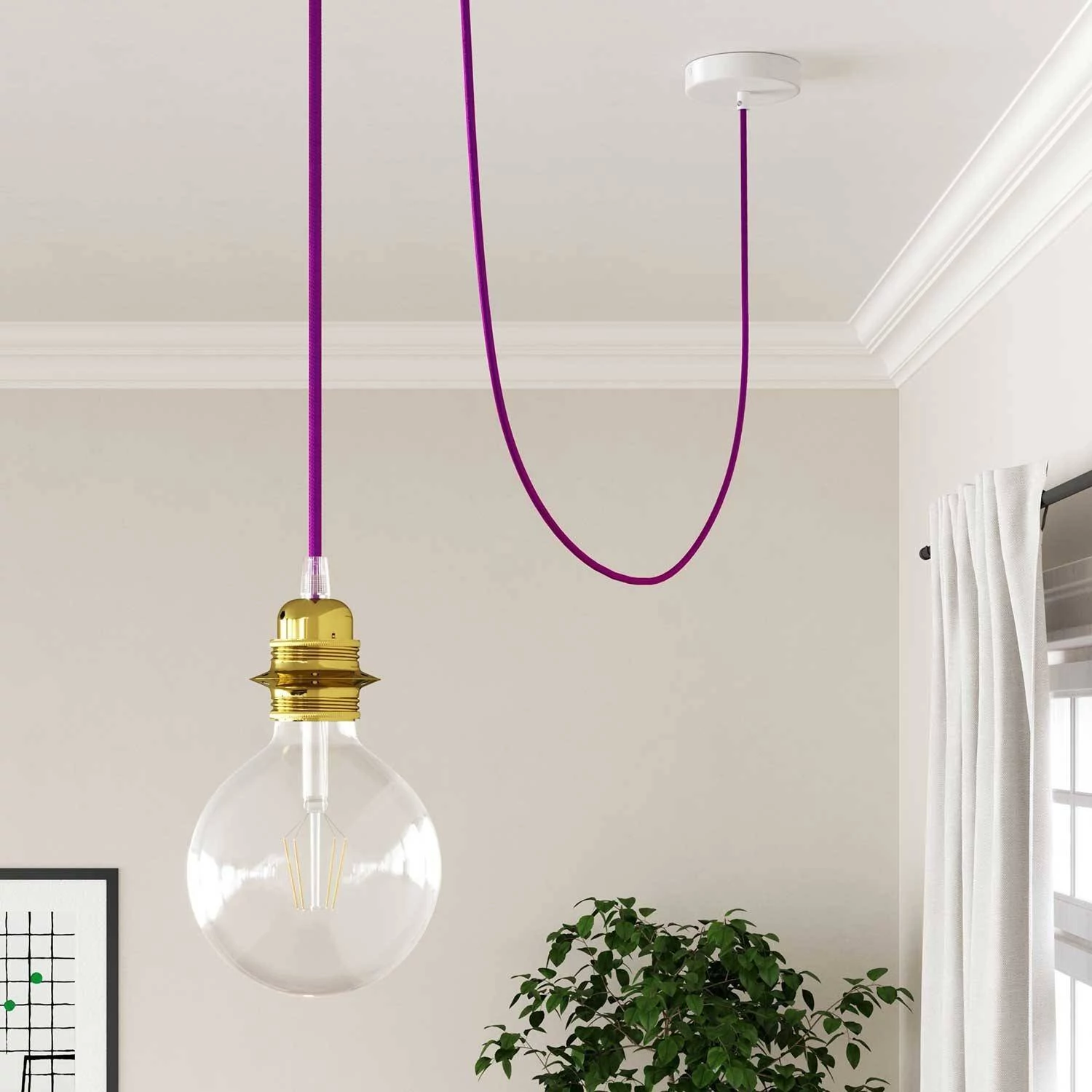 Okrogel električen kabel rajon - RM35 Ultravijolična