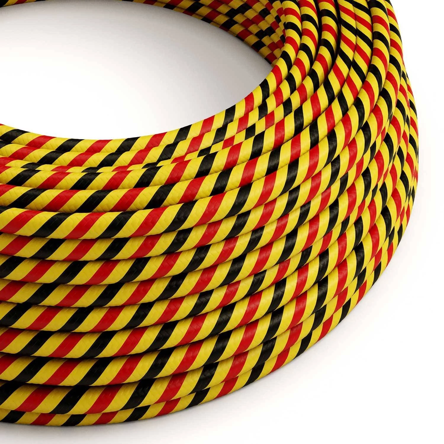 Okrogel električen kabel Vertigo HD prekrit s tekstilom Bruxelles ERM59
