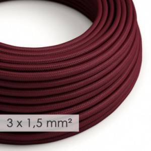 Okrogel kabel večjega preseka (3x1,50) - bordo RM19