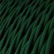Zavit tekstilen električen kabel TM21 Temno zelen