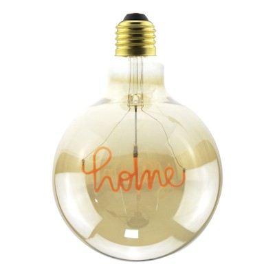 LED nitna zlata žarnica za visečo svetilko - Globus G125 z enojno nitjo “Home” - 5W E27 Dekorativna vintage 2000K