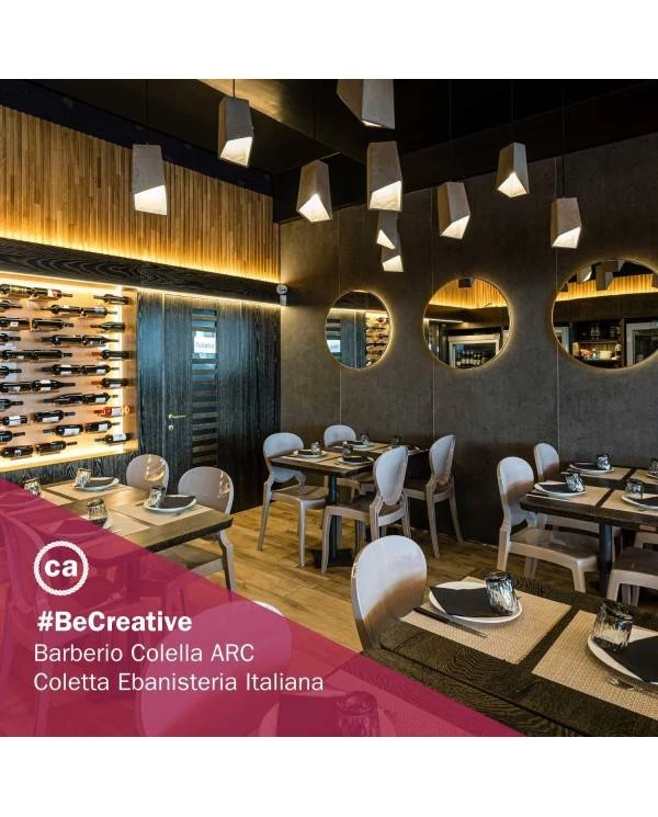 Viseče svetilo s tekstilnim kablom in cementnim senčilom Cube - Izdelano v Italiji