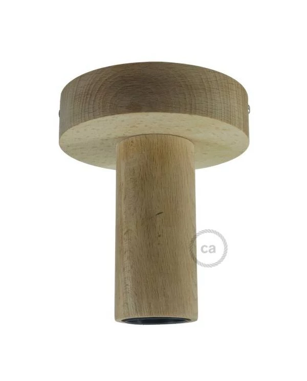 Fermaluce Wood M, barvana lesena svetilka za steno ali strop