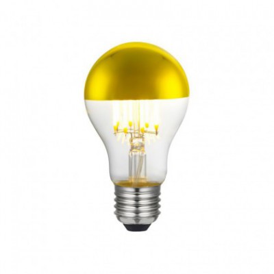 Zlata Drop žarnica A60 LED 7W E27 2700K Zatemnilna
