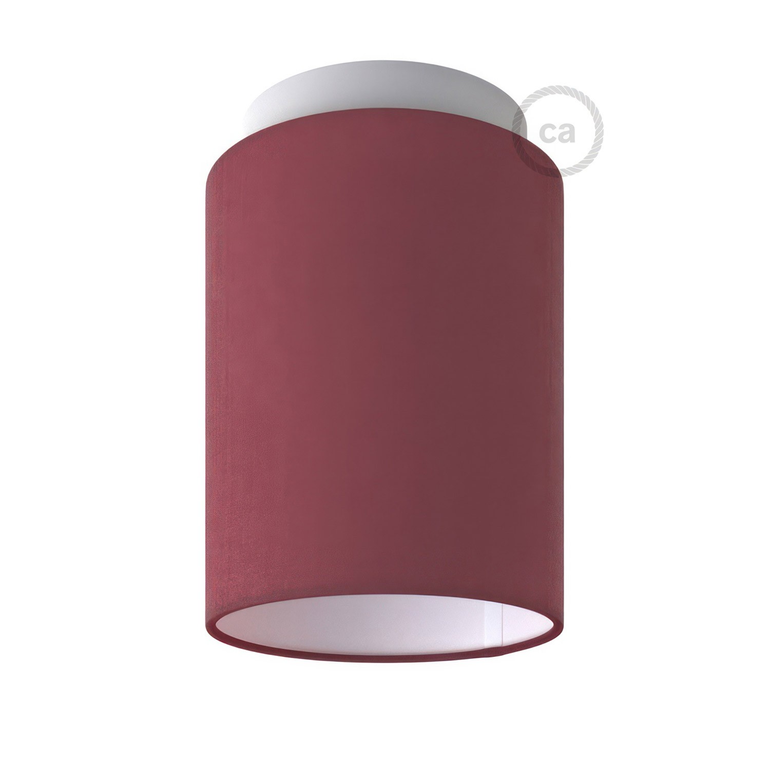 Fermaluce Pastel kovinsko svetilo z valjasto obliko senčila, Ø 15cm h18cm, za stensko ali stropno montažo