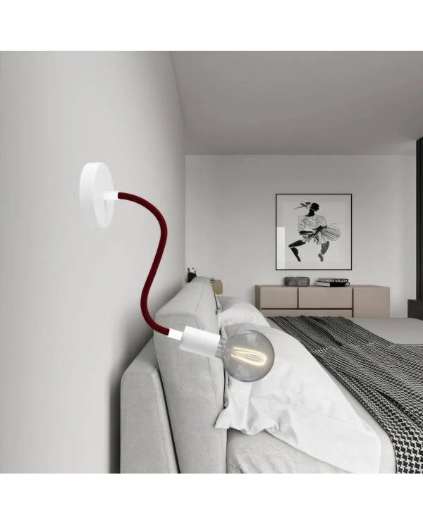 Creative Flex gibljiva cev RM19, bordo rdeča - komplet
