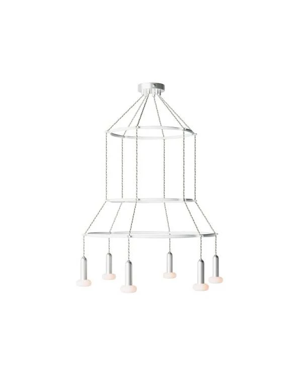 Trojni lestenec s šestimi izpusti - P-Light Dash