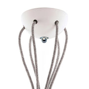 Kit rosone in ceramica a 6 fori - Biscotto