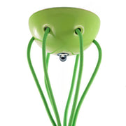 Kit rosone in ceramica a 6 fori - Verde pistacchio