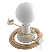 Posaluce MINI-UFO in legno double-face Pemberley Pond e spina UK - DOUGLASS + ALCOTT