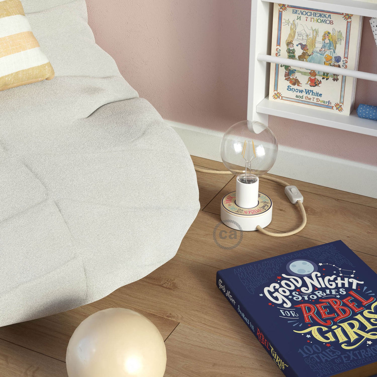 Posaluce MINI-UFO in legno double-face Pemberley Pond e spina UK - FULLER + LINCOLN