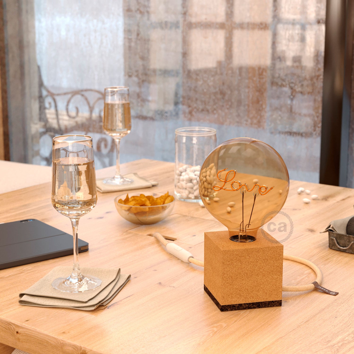 MoCo Posaluce Cubetto in sughero naturale e spina UK - Sughero naturale