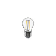 Lampadina LED Trasparente Globetta G45 2W 136Lm E27 2700K - E08