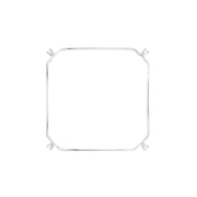 Cage Quadrato - Struttura per lampadari - Trasparente S - L 34 cm