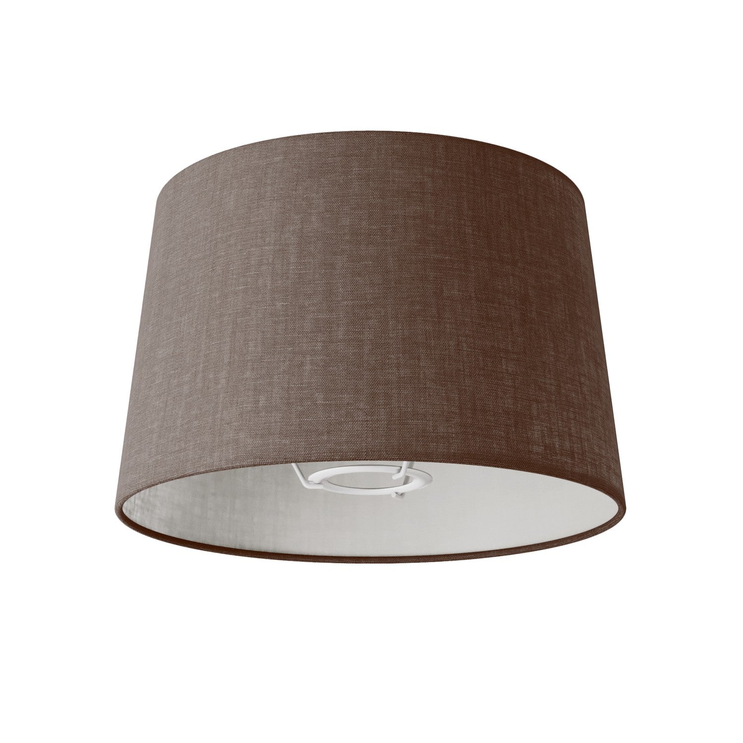 Paralume Athena con attacco E27 per lampada da tavolo o da terra - Made in Italy - Camelot Marrone