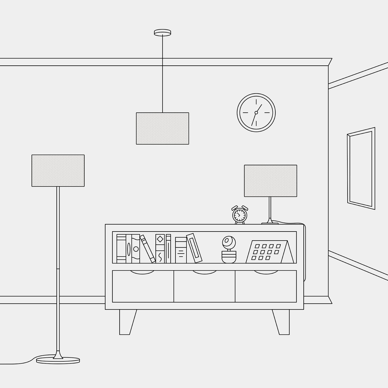 Paralume Cilindro L in tessuto con attacco E27 - Made in Italy - Arenal Sabbia