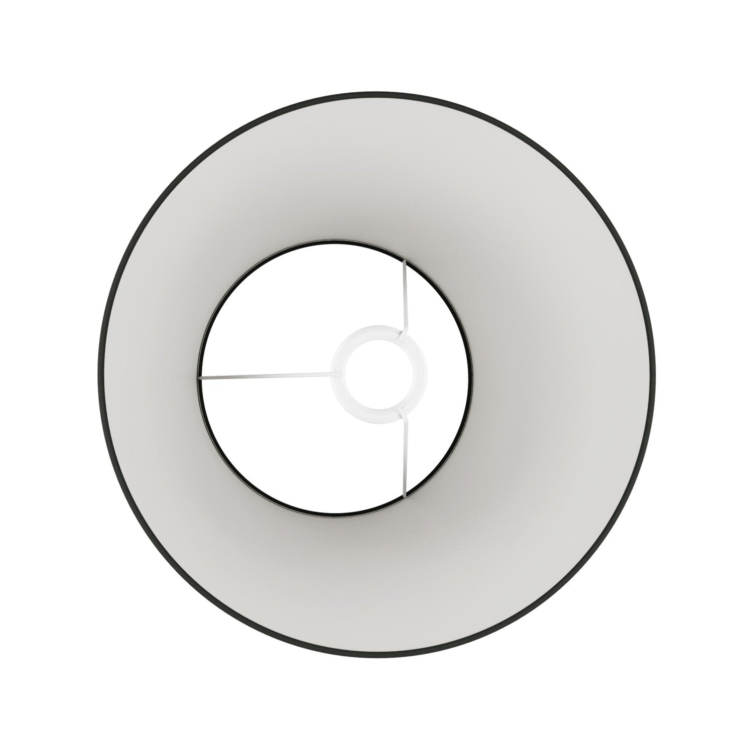 Paralume Impero M in tessuto per lampada da terra con attacco E27 - Made in Italy - Teletta Antracite