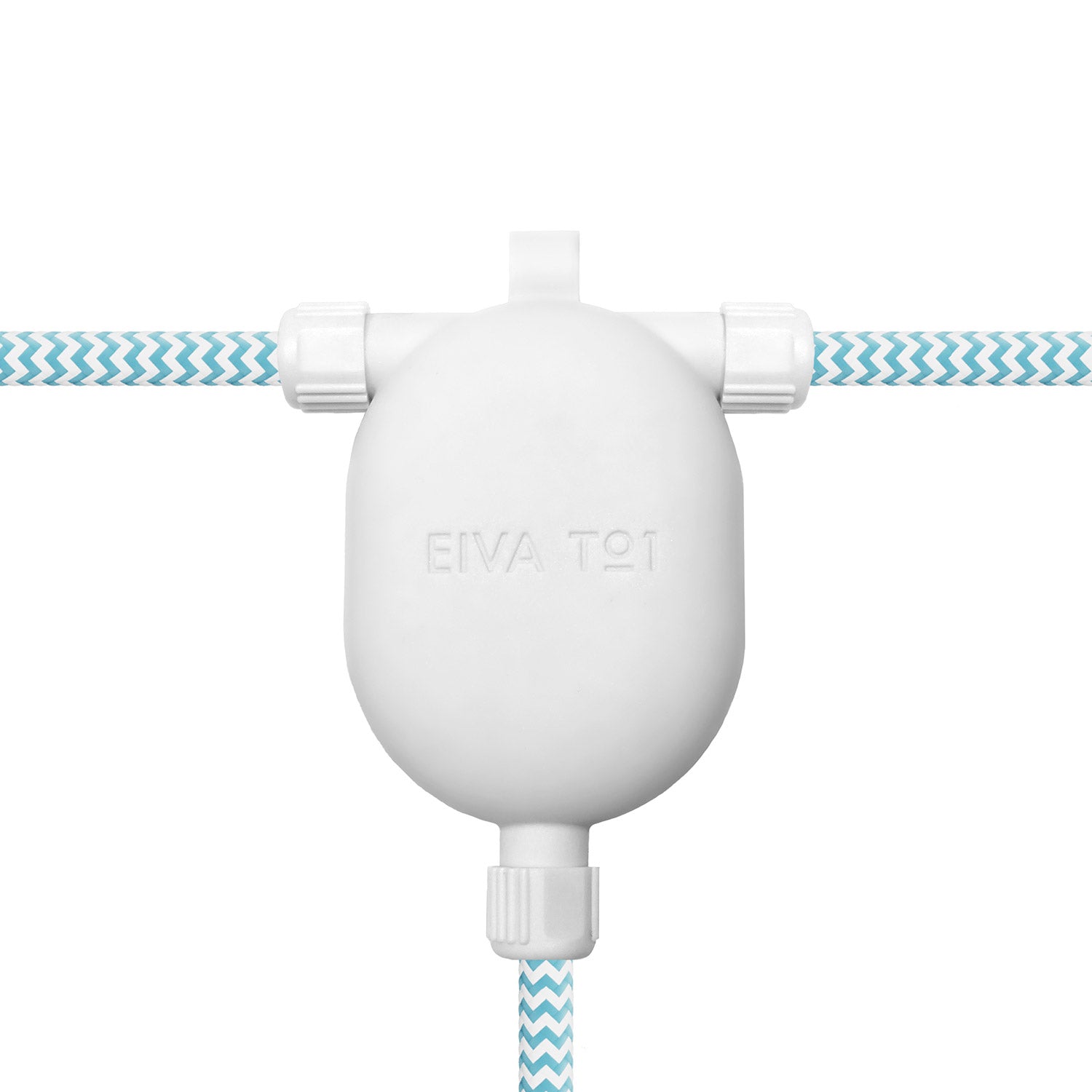 EIVA-3 Giunto a 3 vie IP65 per esterno - Sistema Modulair - Bianco