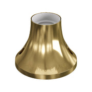Portalampada metallizzato E27 a parete o soffitto - Oro