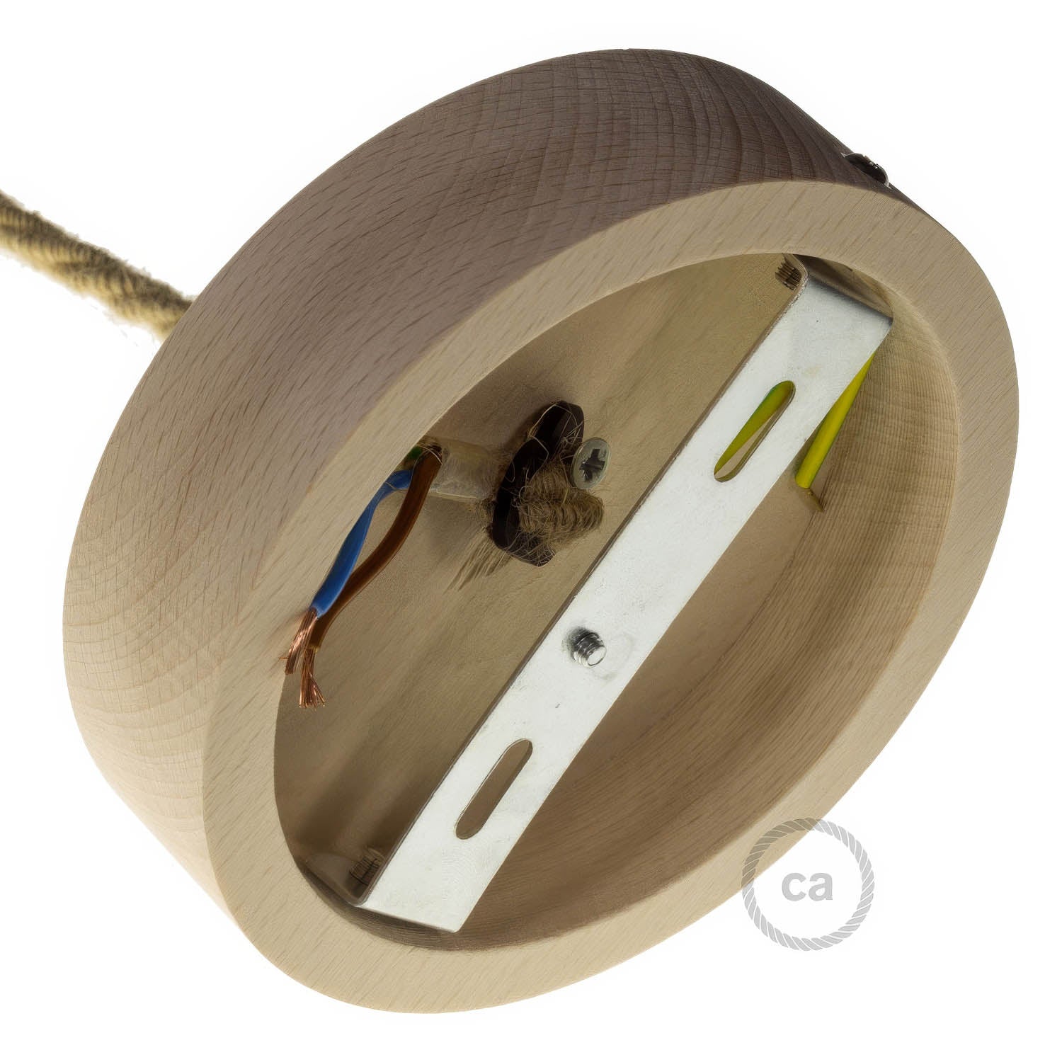 Kit rosone in legno - Neutro