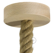 Kit rosone in legno per cordone 3XL - Neutro