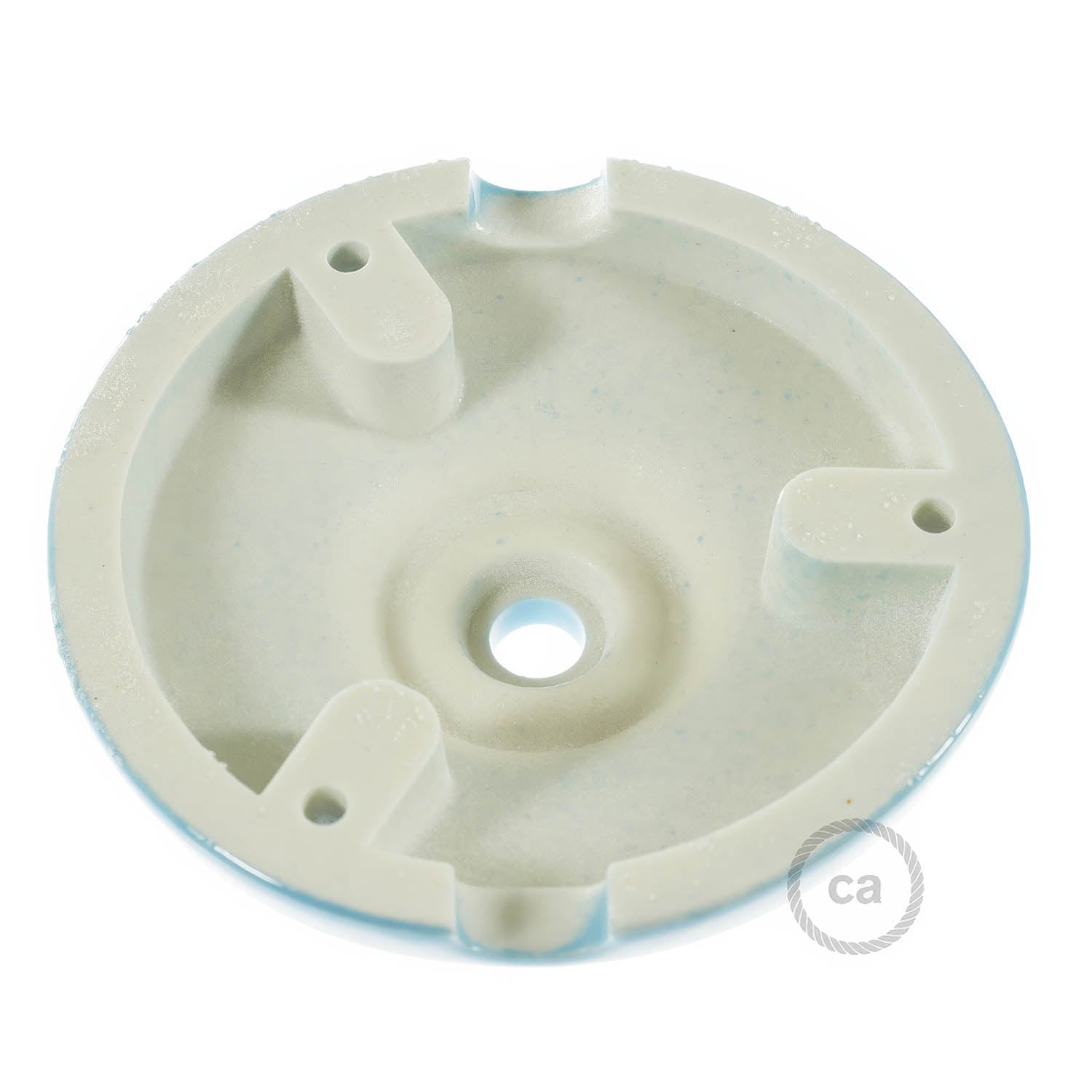 Kit rosone in porcellana - Azzurro