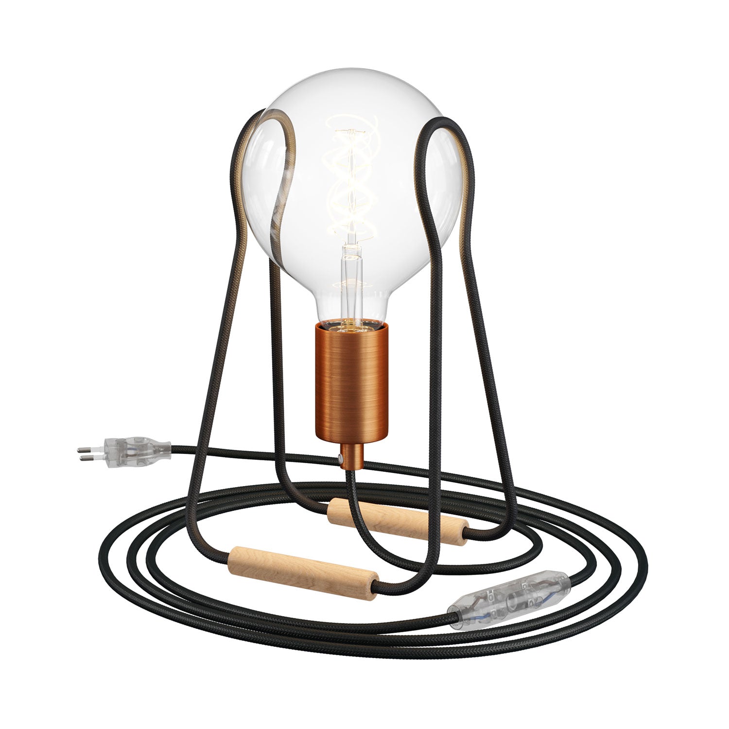 Lampada da tavolo Taché Metal - Nero