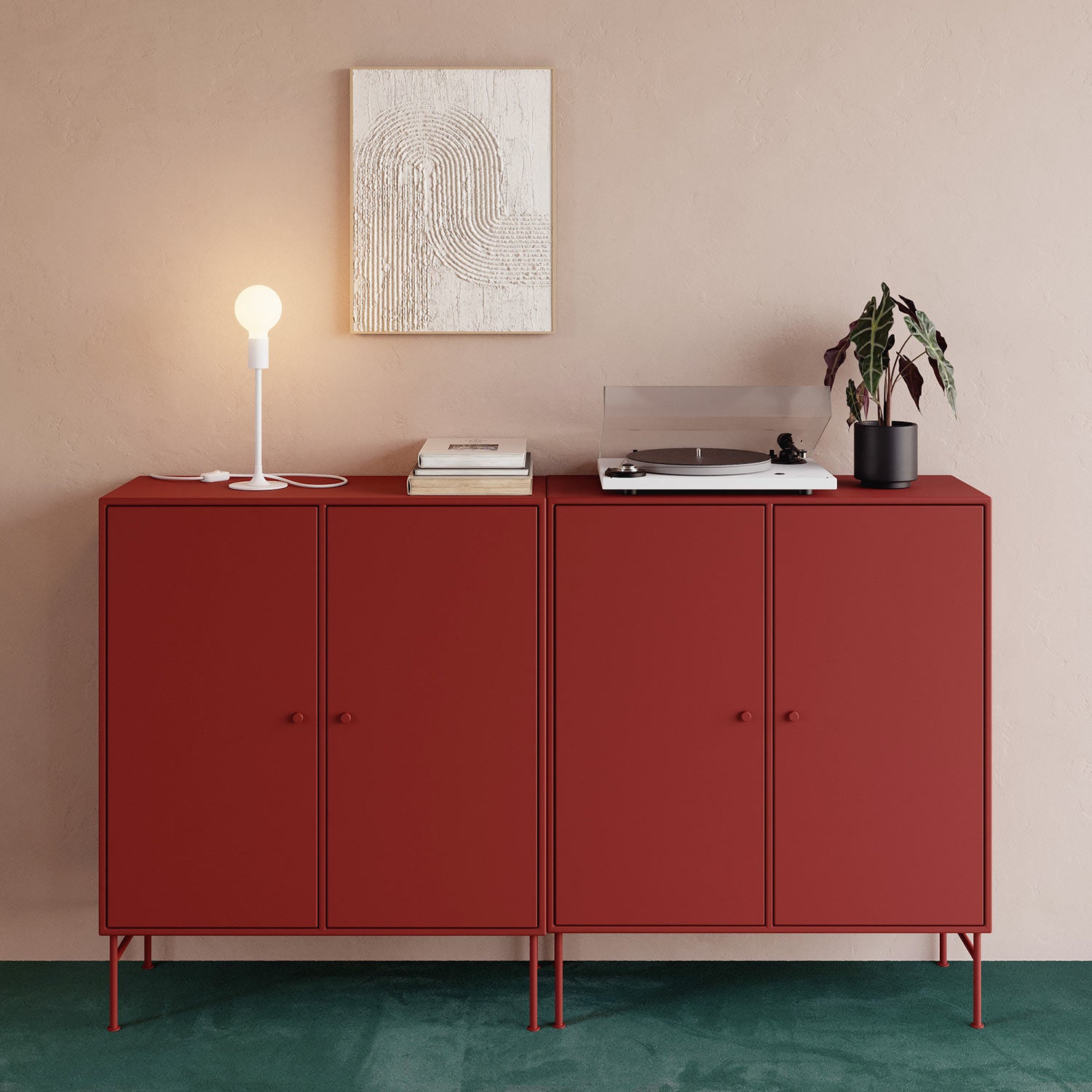 MAG-Y, kit supporto magnetico per lampada - Bianco opaco