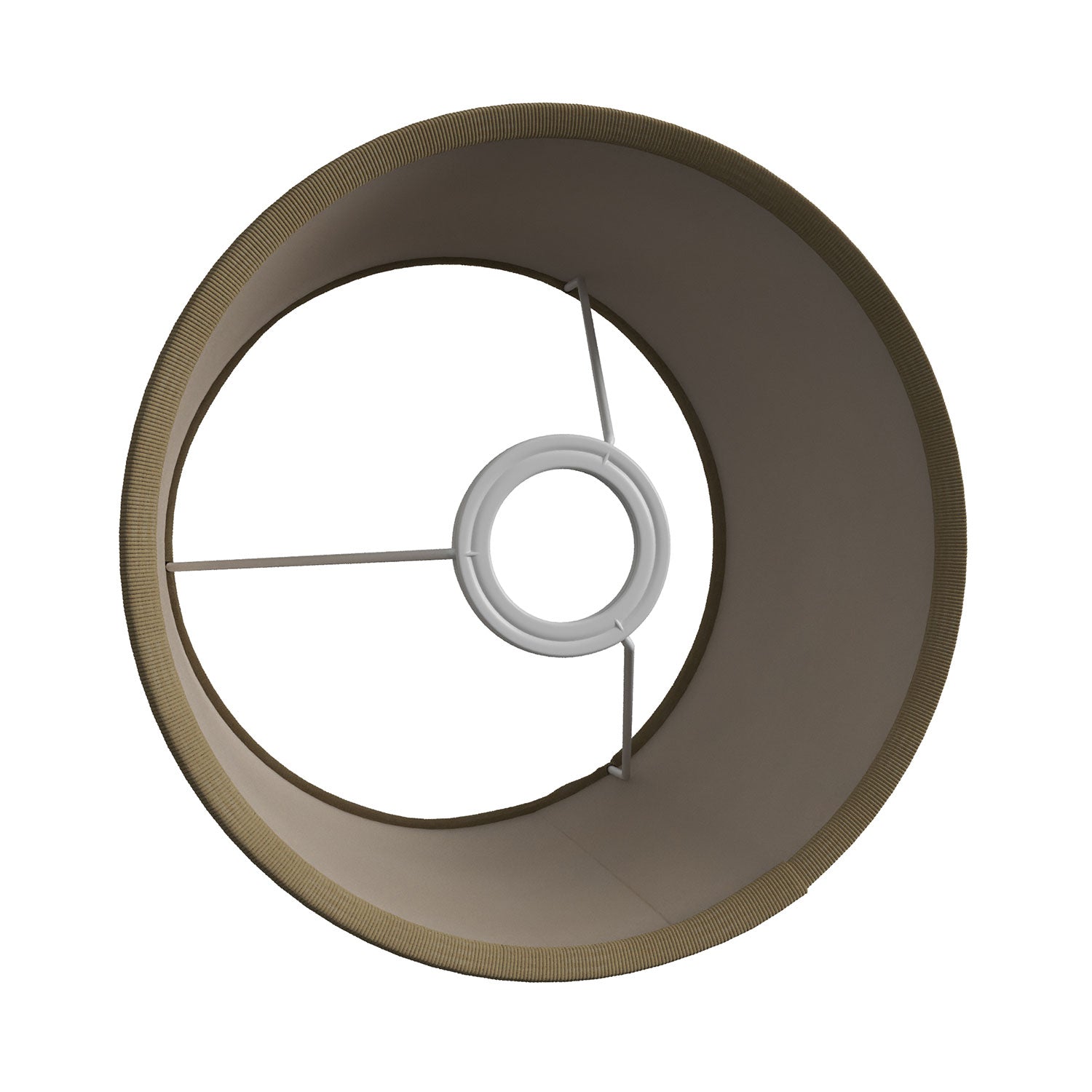 Paralume Athena con attacco E27 per lampada da tavolo - Made in Italy - Juta naturale