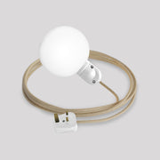 Lampada da esterno Modulair IP65 con spina UK, paralume infrangibile Unbreak-a-Ball e cavo SN06