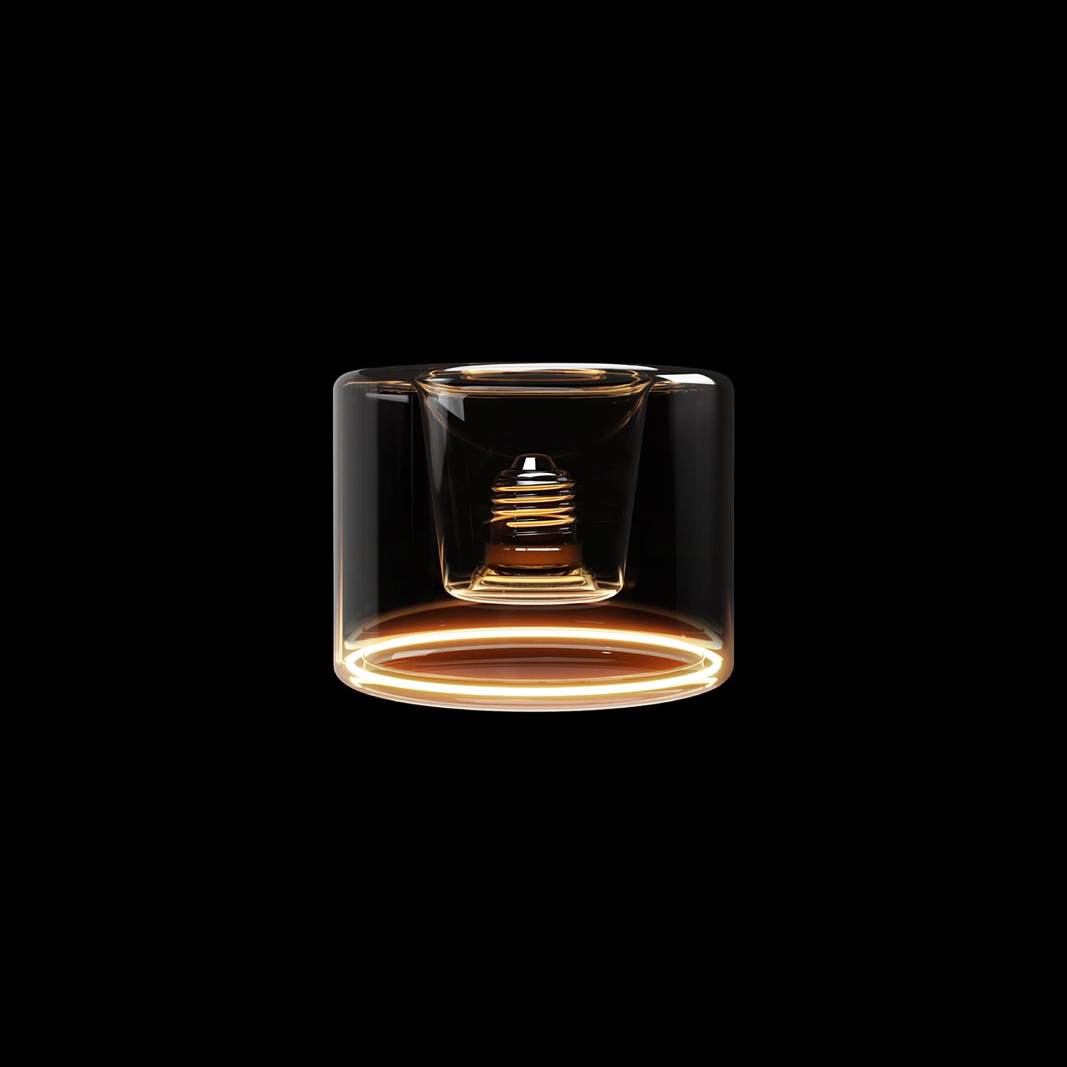 LED Clear Light Bulb Ghost Line CRI 90 Recessed Mini Donut 5,5W 450Lm E26 2200K Dimmable - G03