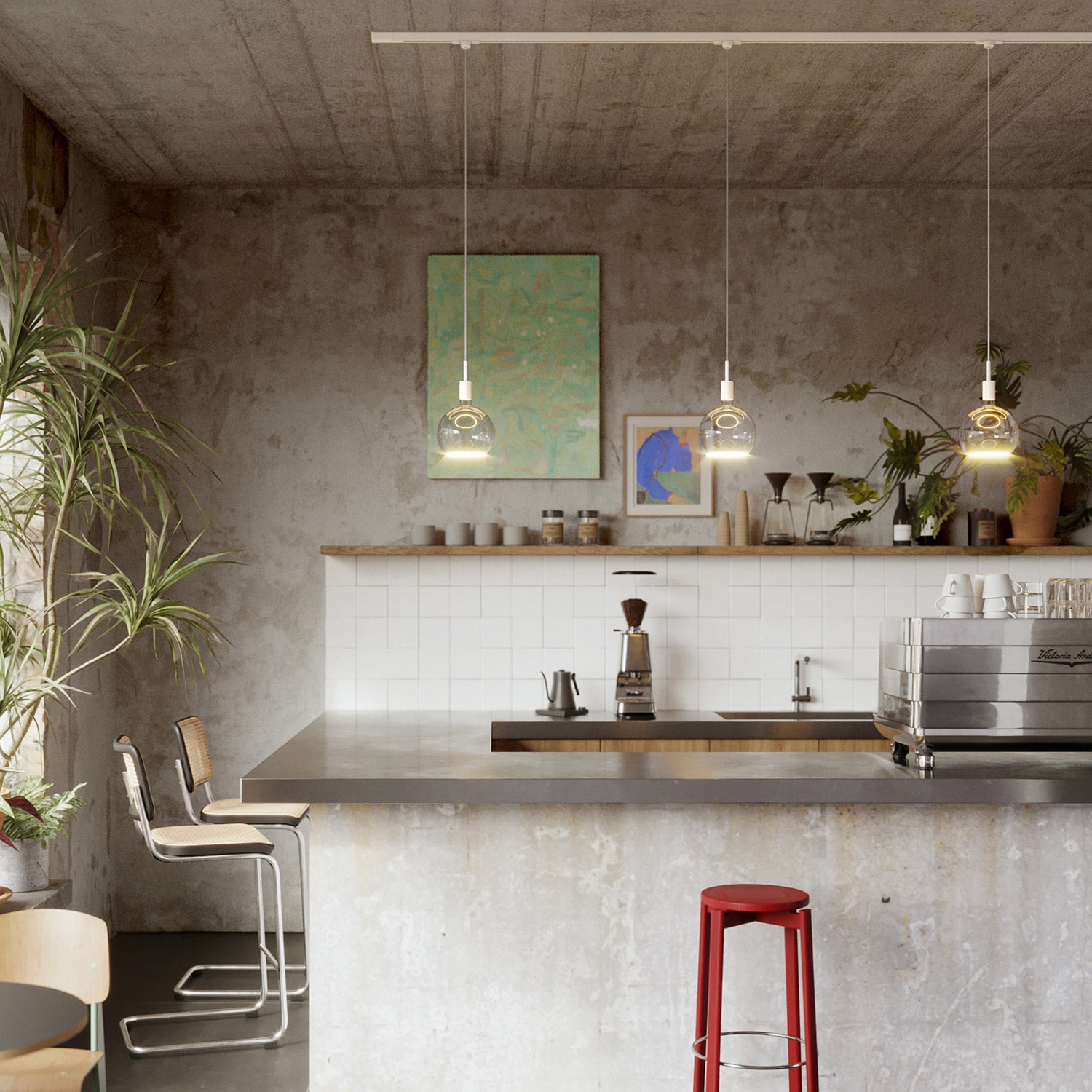 LED Clear Light Bulb Ghost Line CRI 90 G200 5,5W 380Lm E26 2200K Dimmable - G06