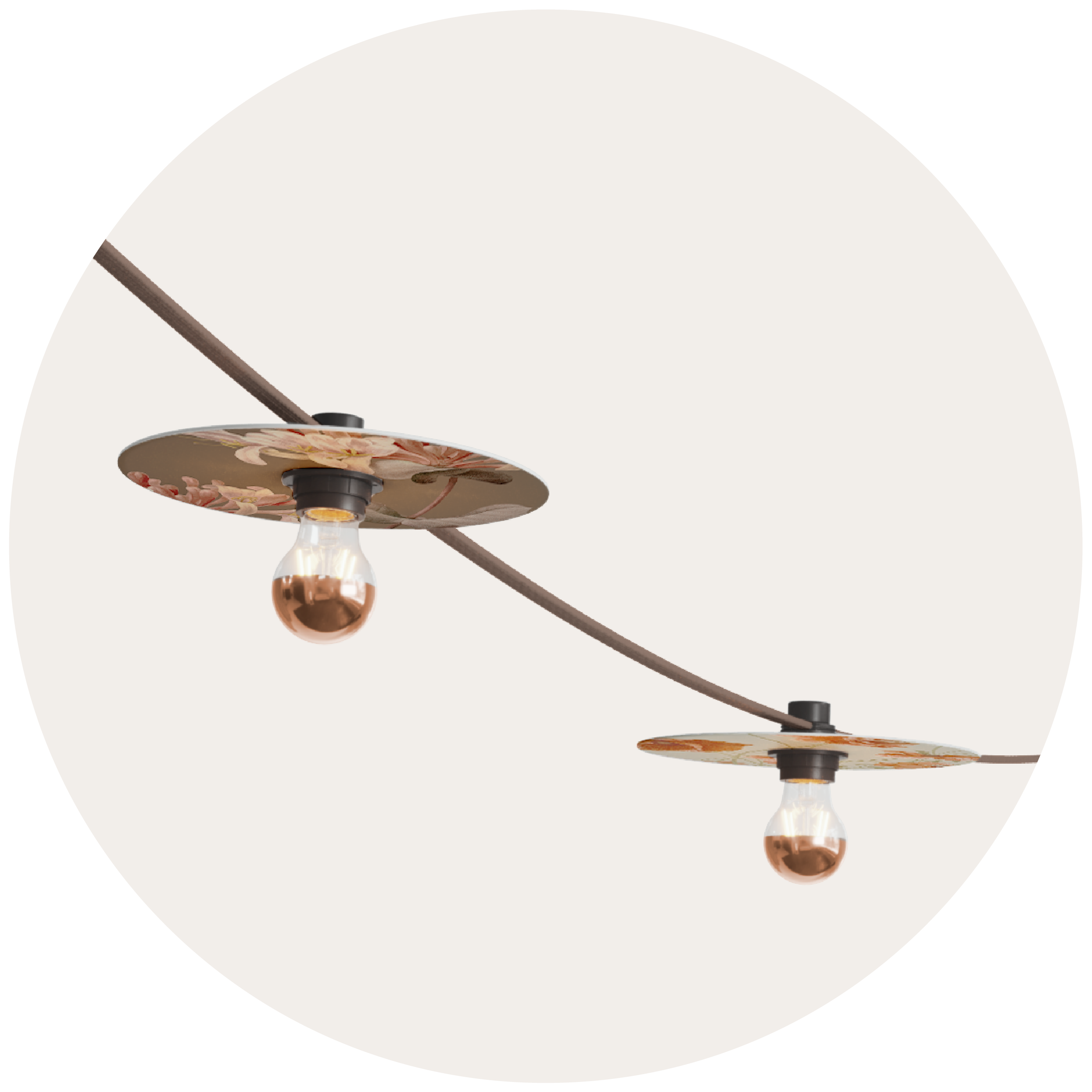 Zunanje verige luči za zunanjo uporabo