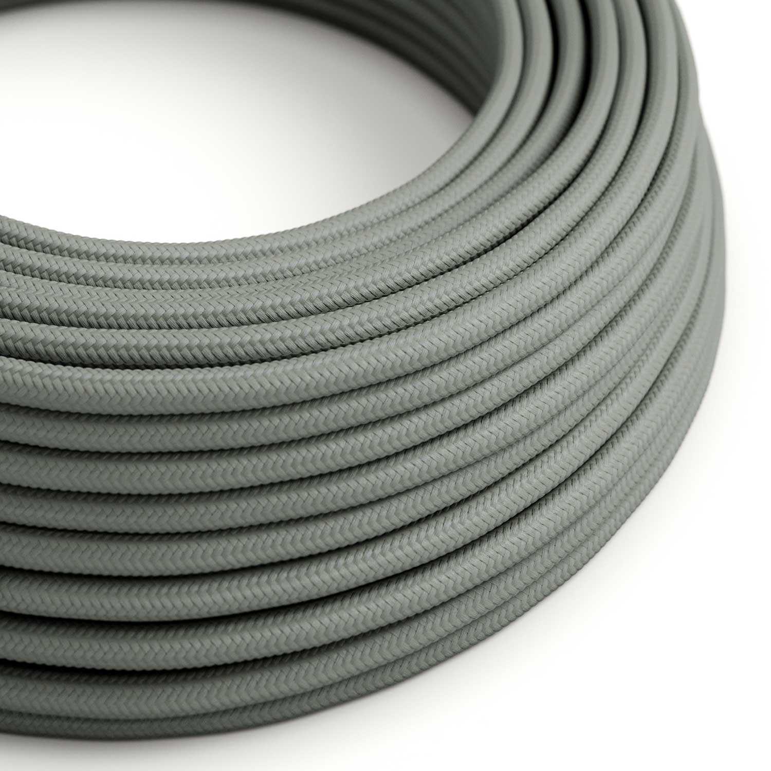 Cloth Covered Wire - Gray Rayon RM03 - UL Listed