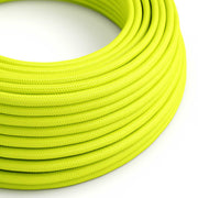 Cloth Covered Wire - Neon Yellow RF10 - UL Listed