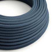 Cloth Covered Wire - Stone Blue Cotton RC30 - UL Listed