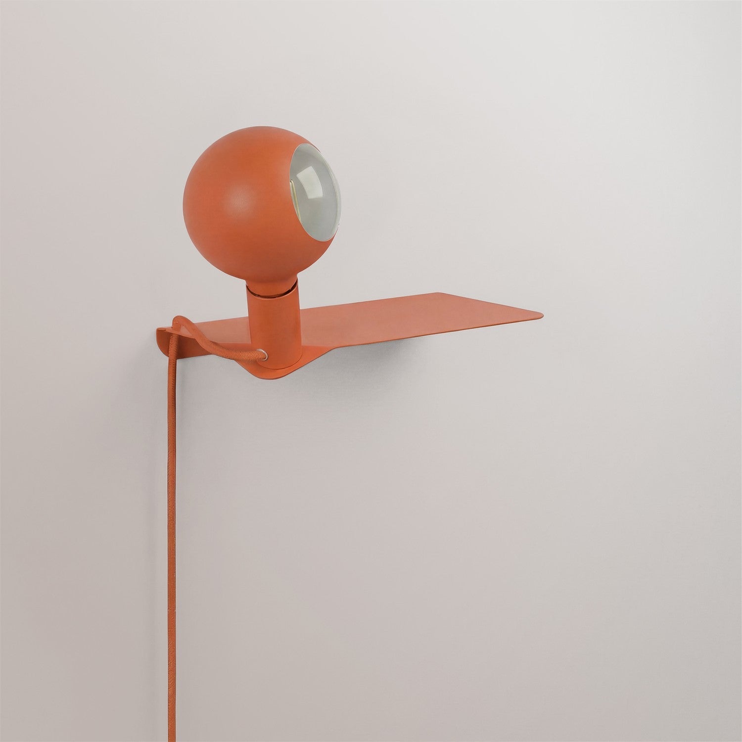 Combo Camo - Lampada con mensola - Arancione