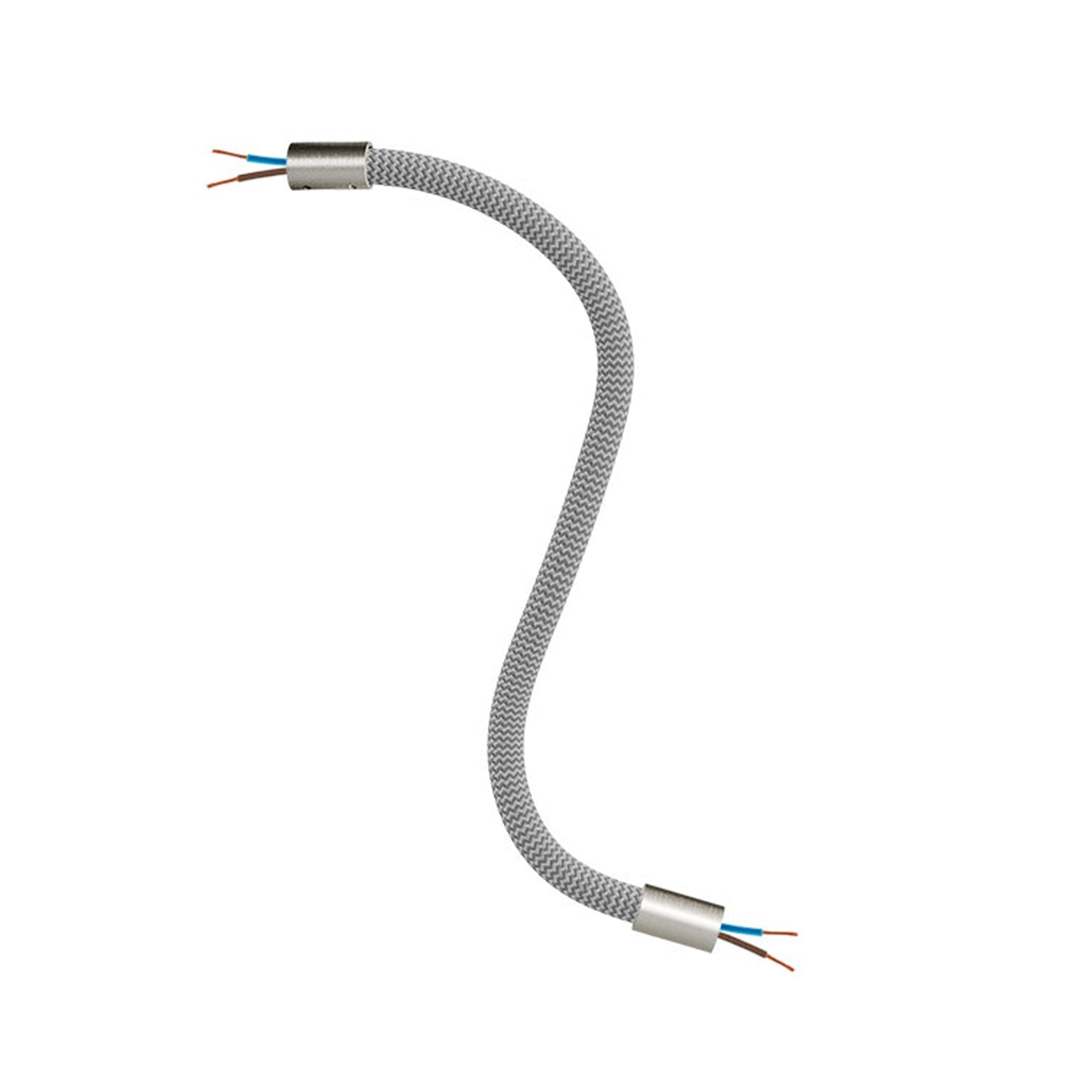 Faretto snodabile MAG-Y con pinza - Titanio satinato