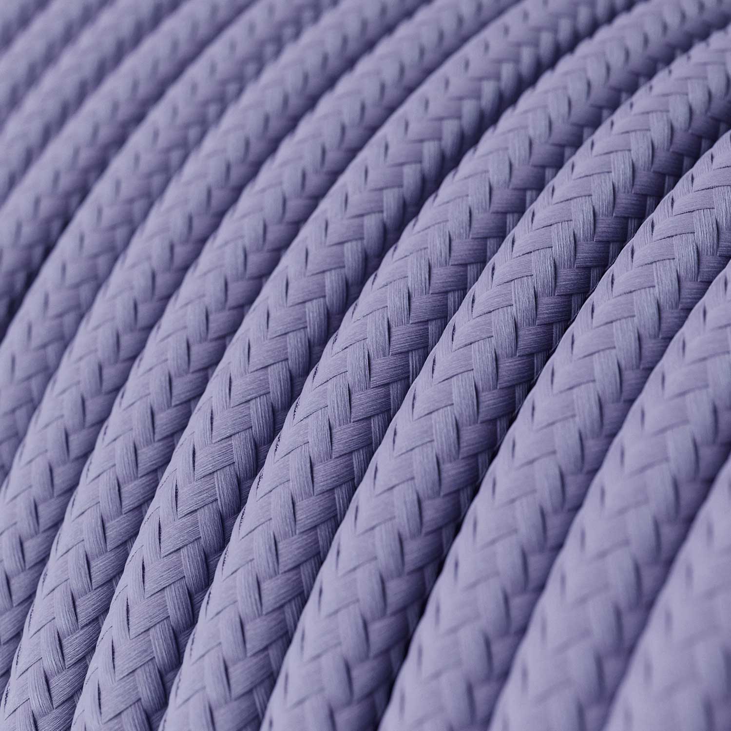 Filo elettrico color Lavanda lucido - L'Originale Creative Cables, per lampade di design - RM07