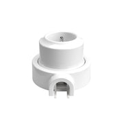 Kit presa a muro di tipo francese e base per Creative-Tubes in porcellana - Bianco 1