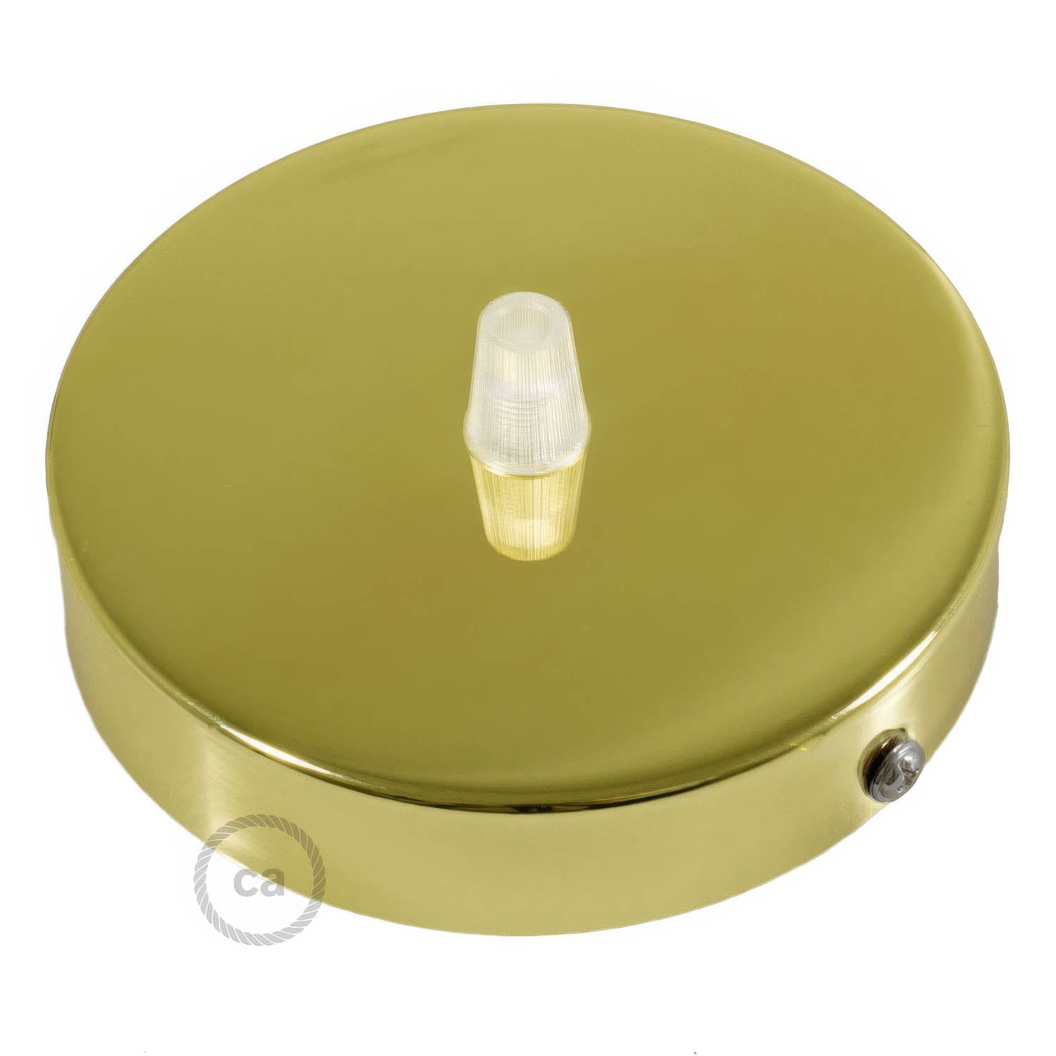 Kit rosone cilindrico in metallo - Ottone Conico