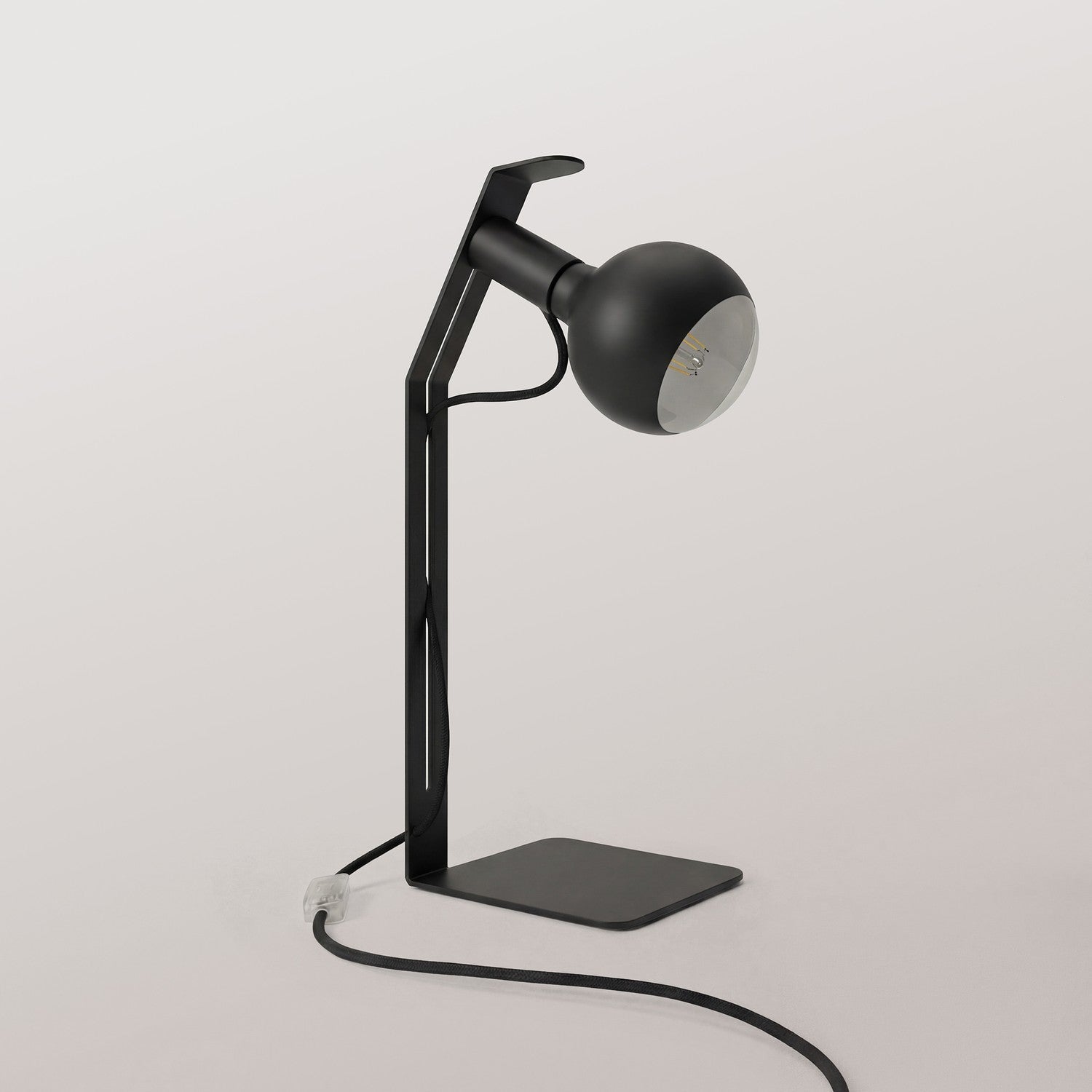 Koso Lucia - Lampada da tavolo con spina UK - Nero