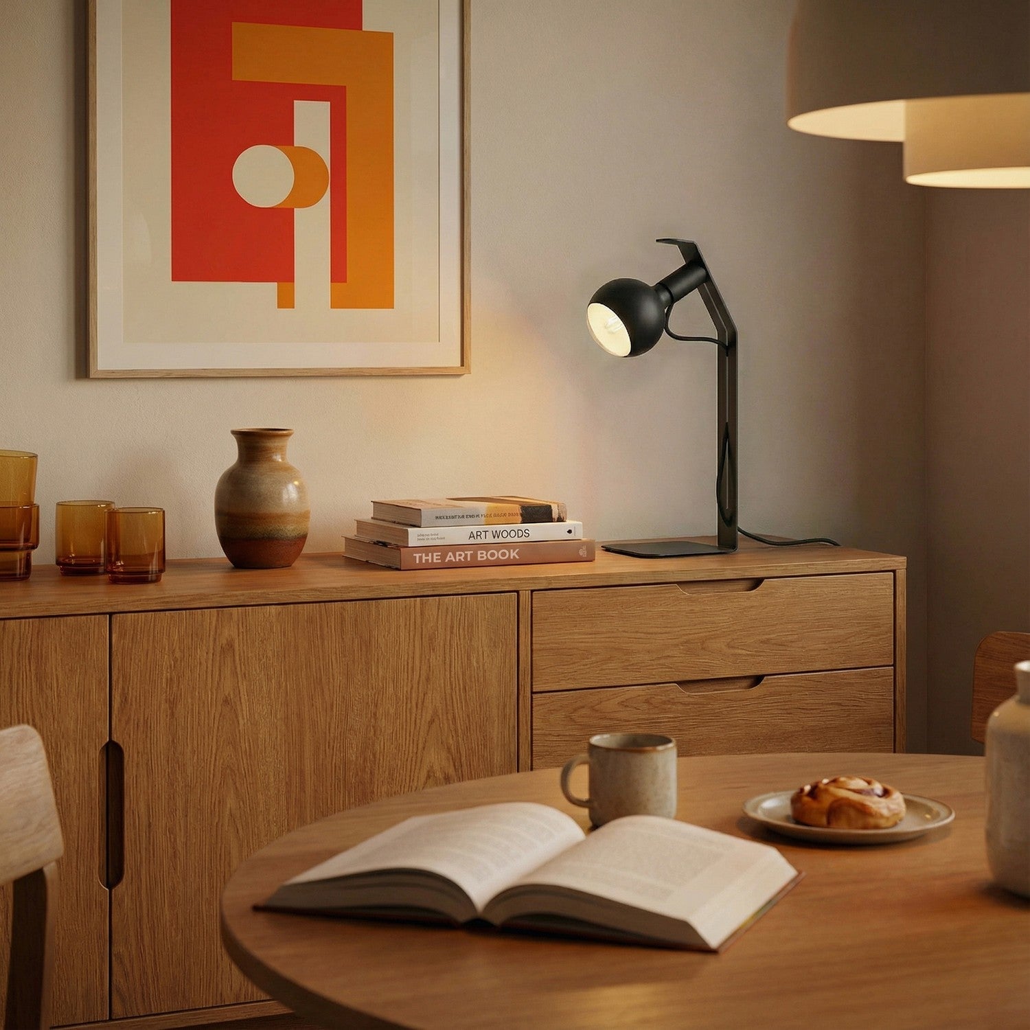 Koso Lucia - Lampada da tavolo - Nero