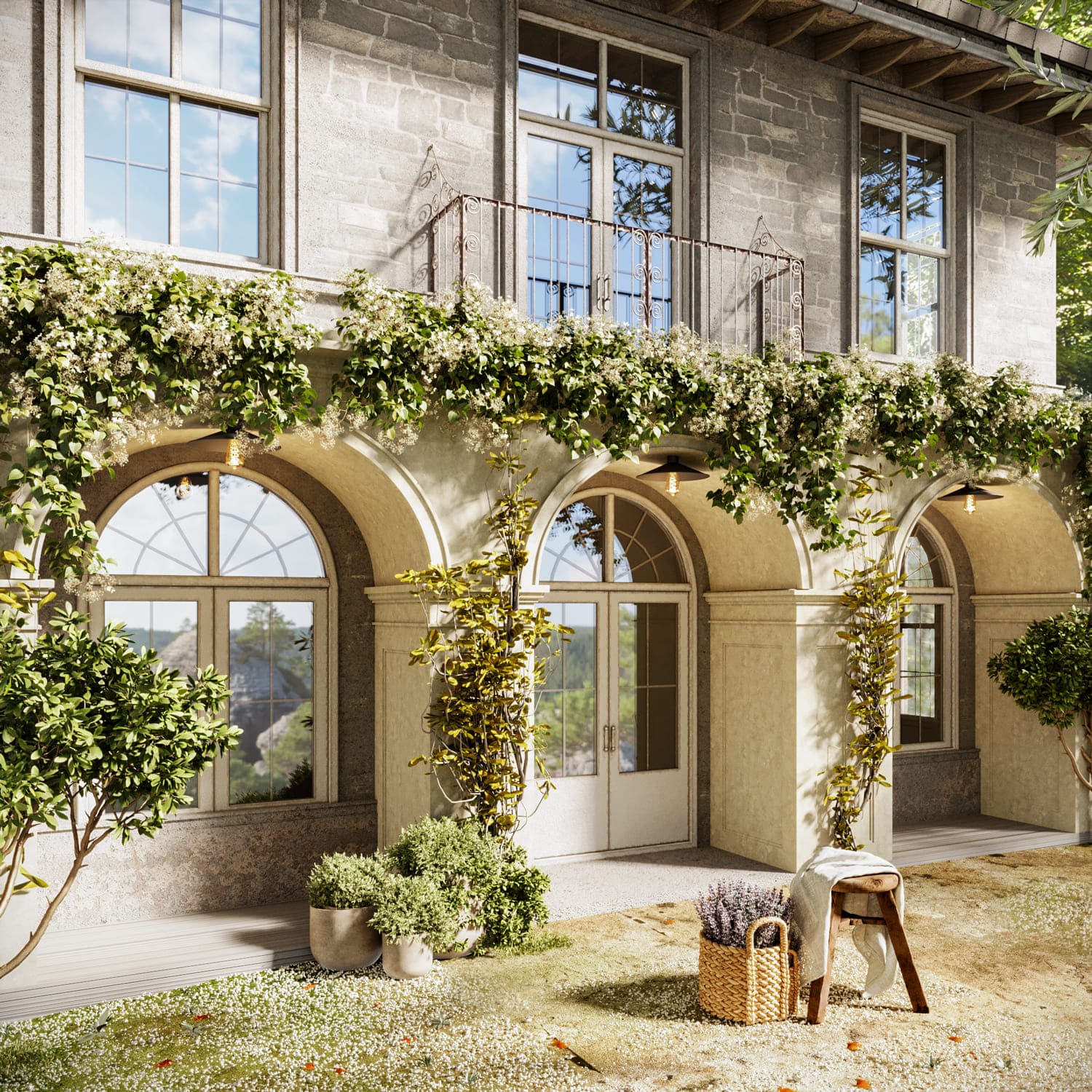 Lampada da soffitto Nera con paralume in metallo Swing - Waterproof IP44 - IO