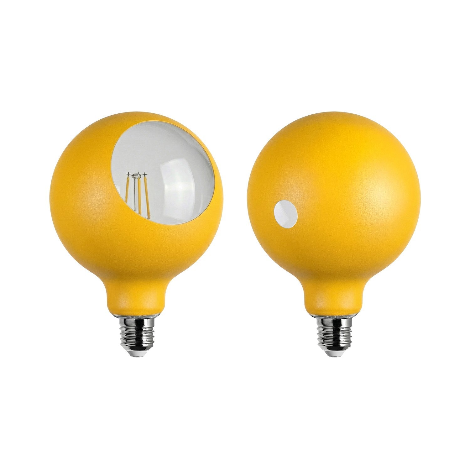 Lampadina LED Camo G125 4,8W 806Lm E27 2700K Dimmerabile - Giallo