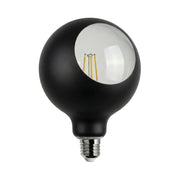 Lampadina LED Camo G125 4,8W 806Lm E27 2700K Dimmerabile - Nero